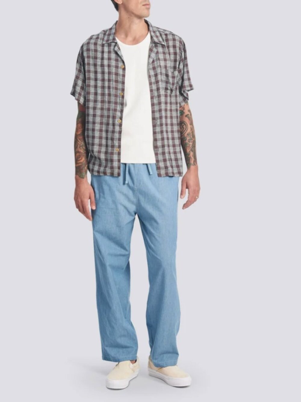 Bather Faded Denim Leisure Pant Size S Light Wash